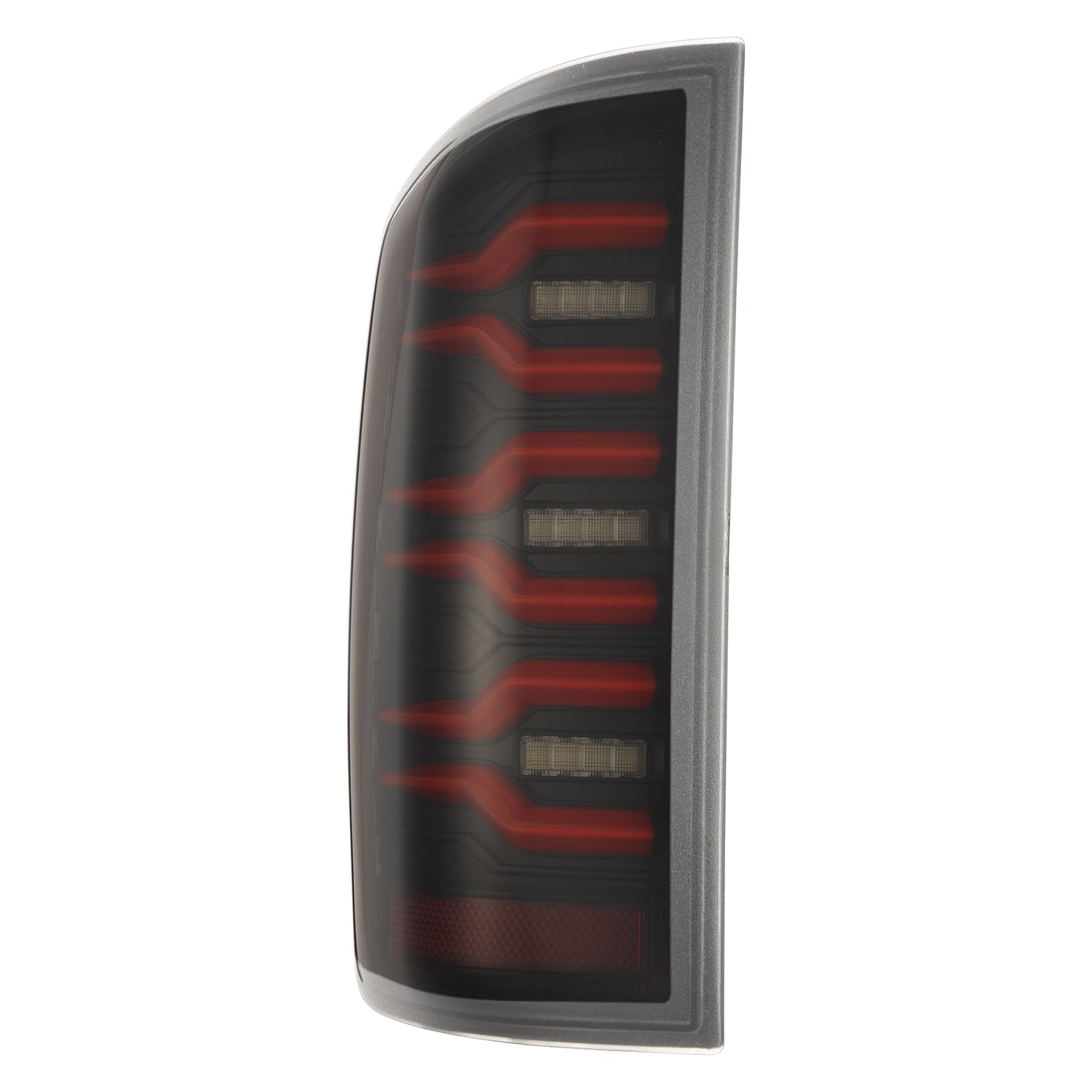 02-06 Dodge Ram 1500/03-06 Dodge Ram 2500/3500 Truck LUXX-Series LED Tail Lights Black-Red
