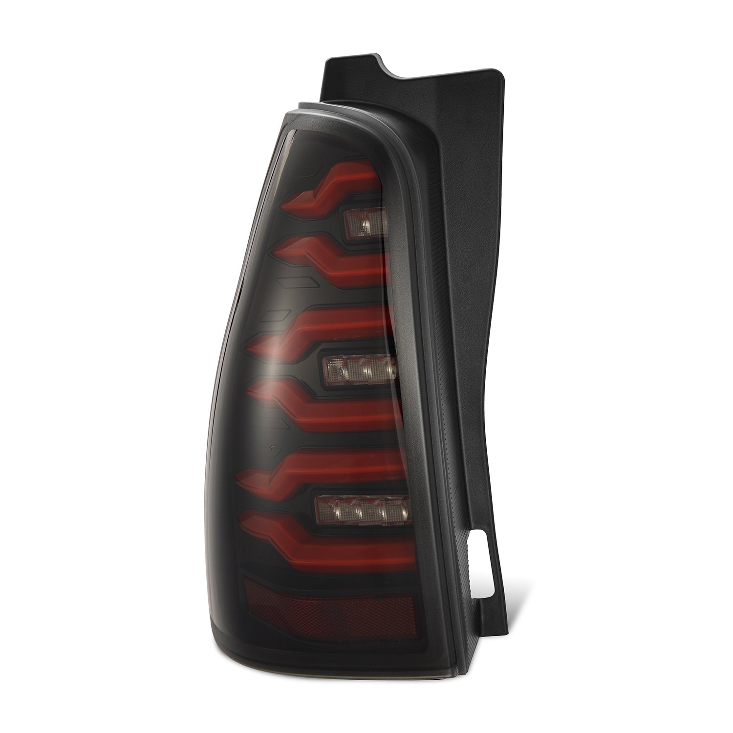 03-09 Toyota 4Runner LUXX-Series LED Tail Lights Black-Red