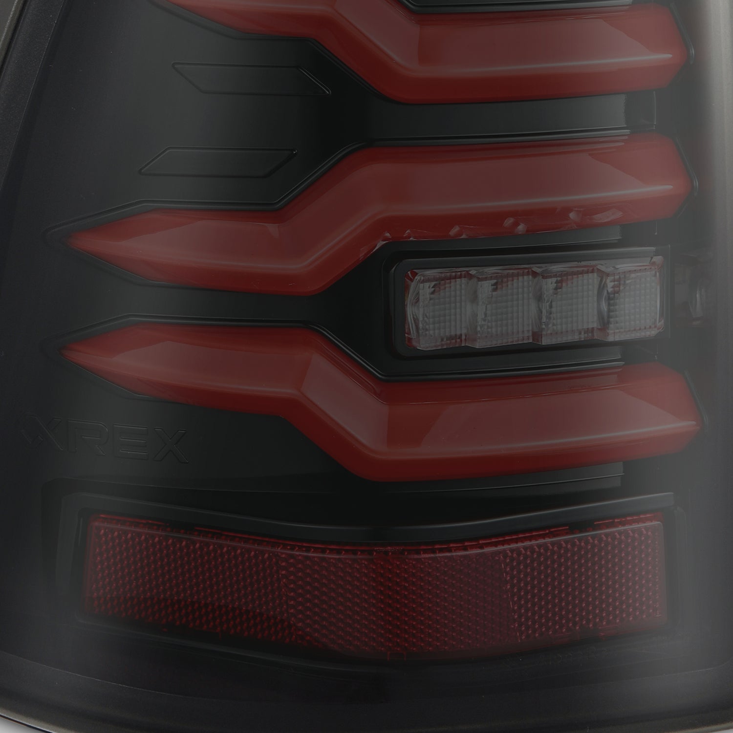 03-09 Toyota 4Runner LUXX-Series LED Tail Lights Black-Red