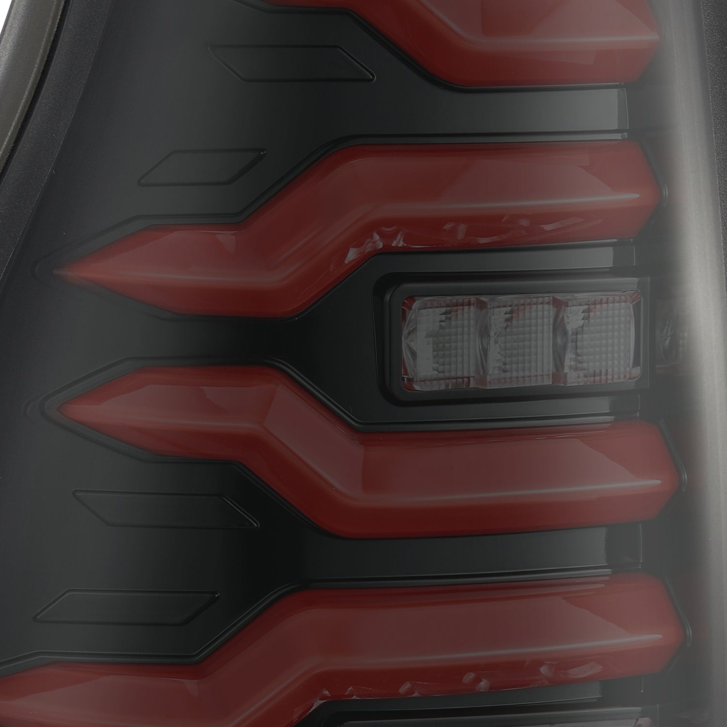 03-09 Toyota 4Runner LUXX-Series LED Tail Lights Black-Red