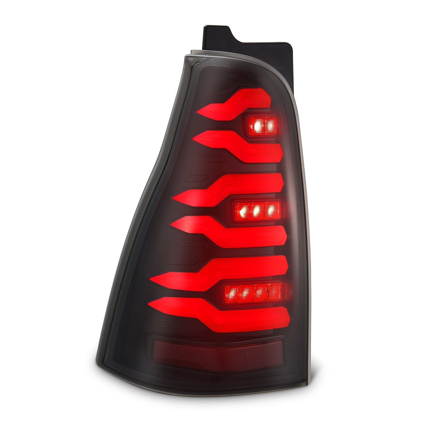 03-09 Toyota 4Runner LUXX-Series LED Tail Lights Black-Red