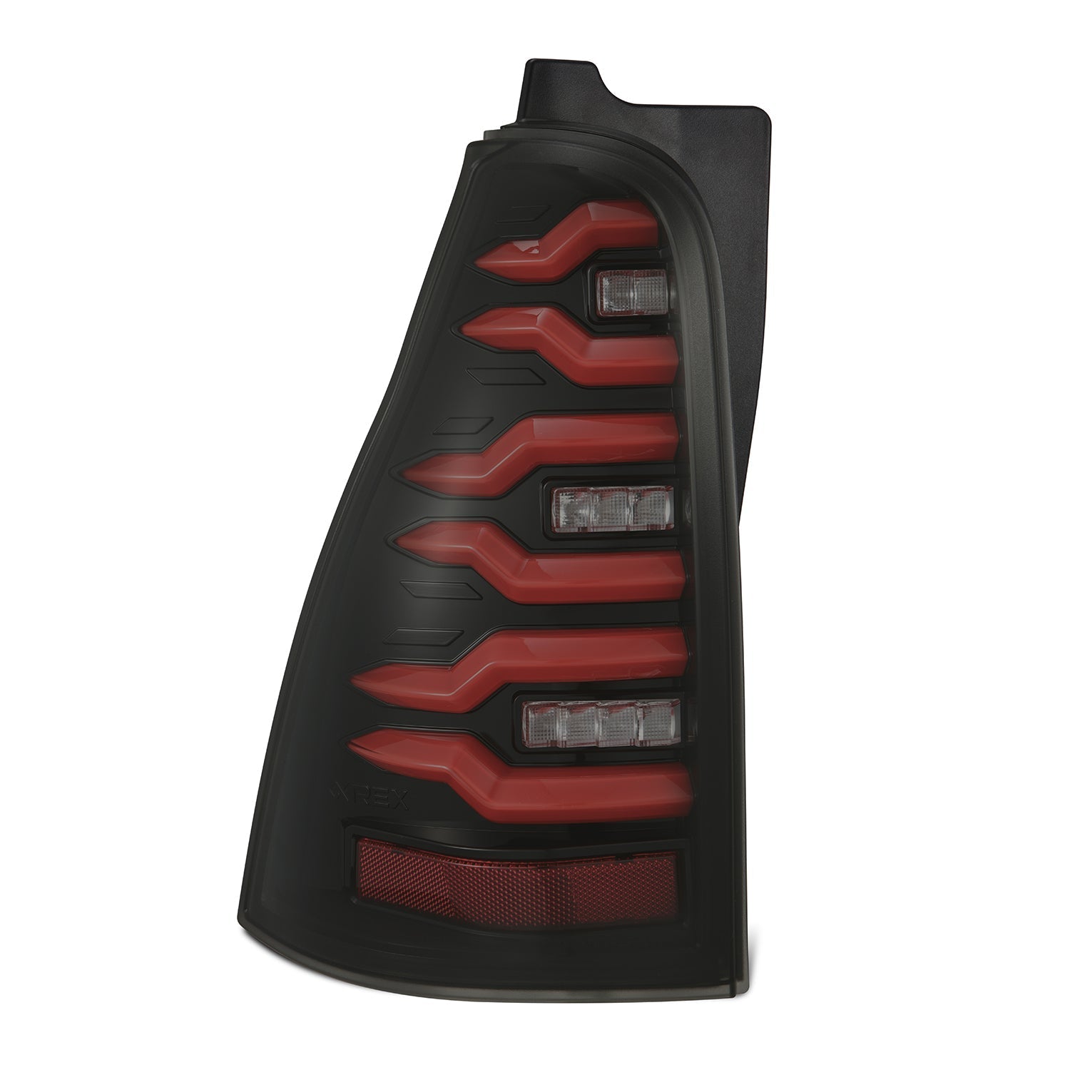 03-09 Toyota 4Runner LUXX-Series LED Tail Lights Black-Red