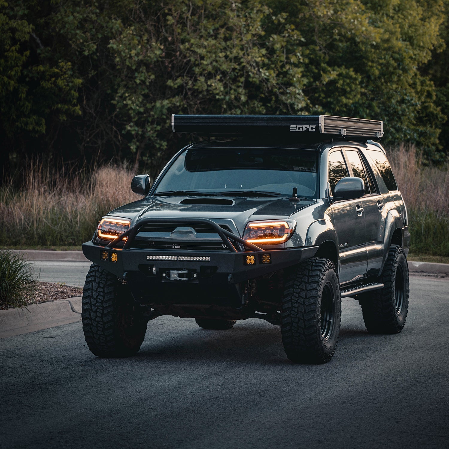 03-09 Toyota 4Runner NOVA-Series LED Projector Headlights Black