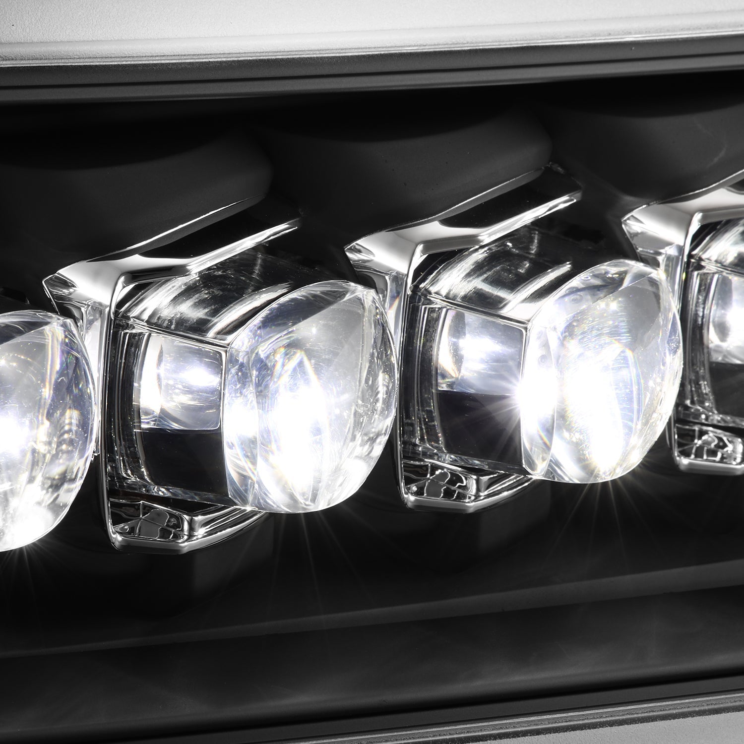 03-09 Toyota 4Runner NOVA-Series LED Projector Headlights Black