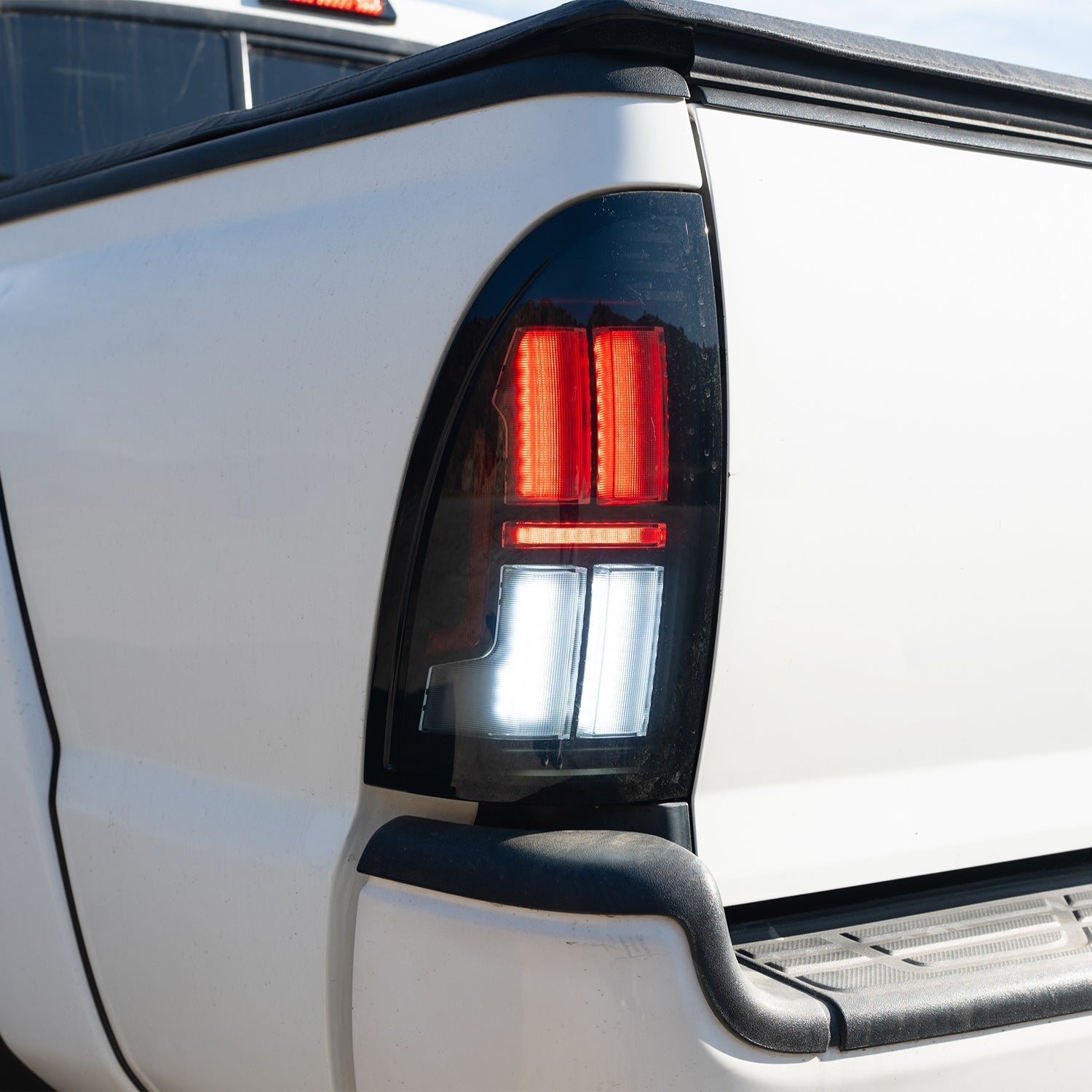 05-15 Toyota Tacoma NOVA-Series Prismatic LED Tail Lights Alpha-Black
