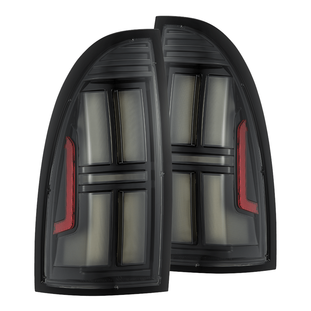 05-15 Toyota Tacoma NOVA-Series Prismatic LED Tail Lights Black
