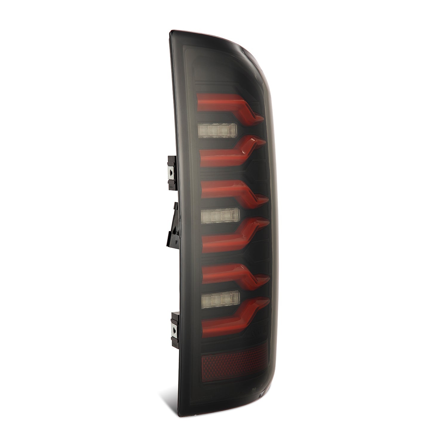 07-08 Dodge Ram 1500/07-09 Dodge Ram 2500/3500 Truck LUXX-Series LED Tail Lights Black-Red