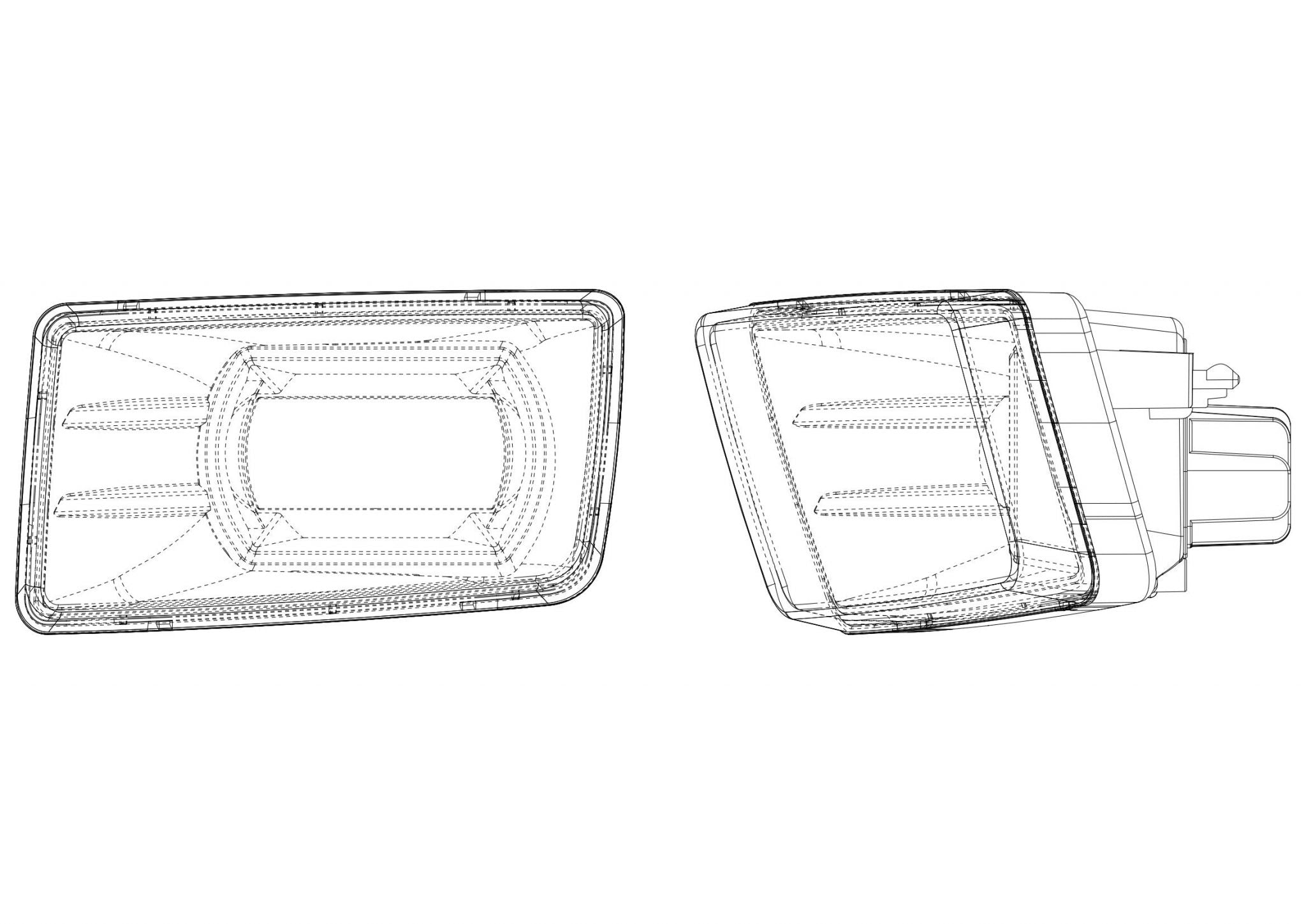 07-13 Chevrolet Silverado/07-14 Tahoe/Avalanche/Suburban (4x4 package) DoubleTap Dual Color LED Projector Fog Lights
