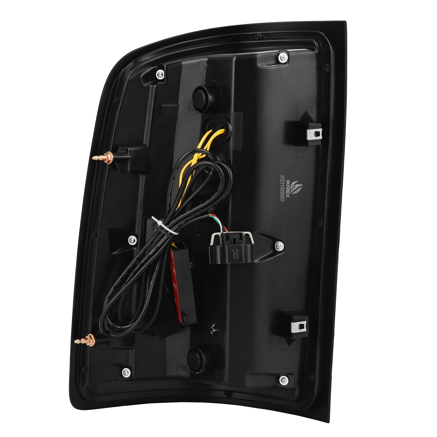 07-13 GMC Sierra LUXX-Series LED Tail Lights Black-Red
