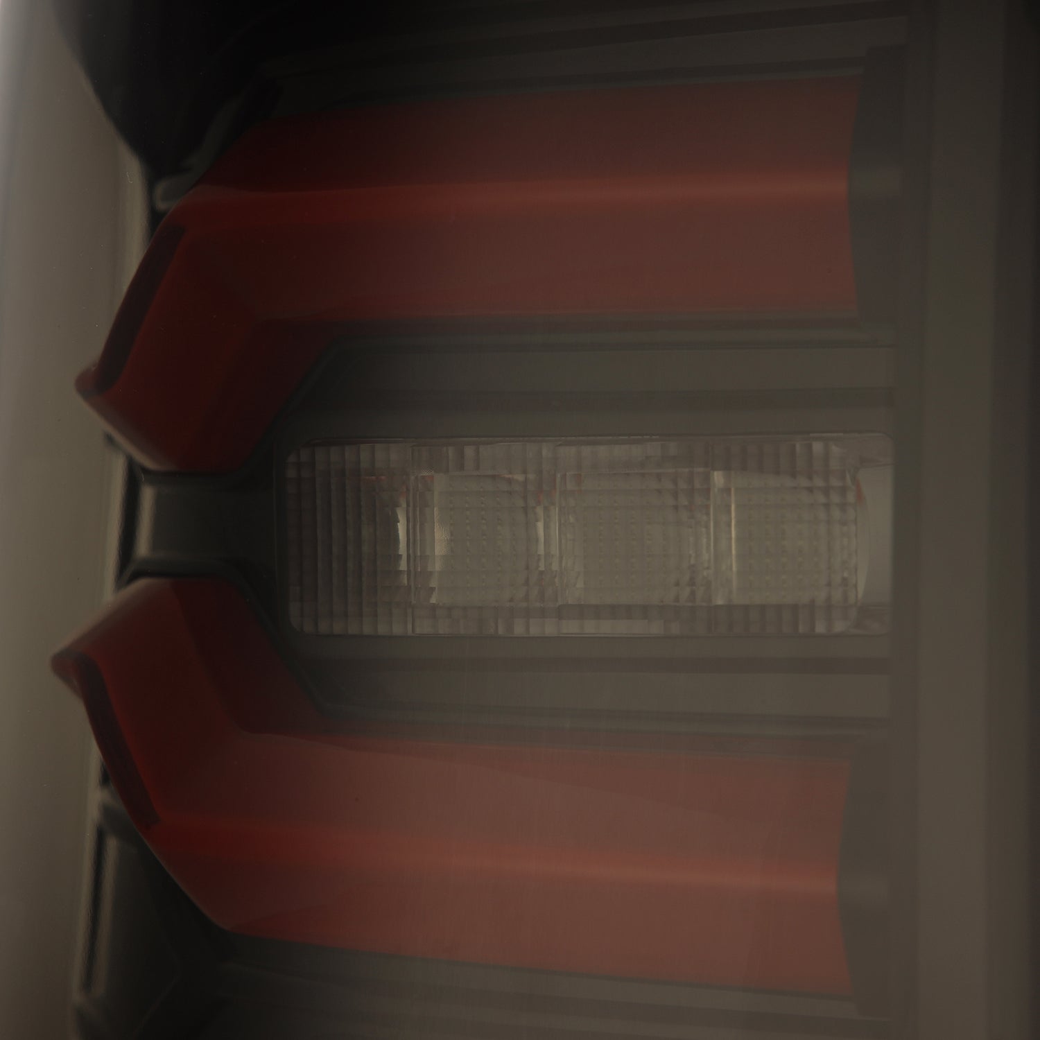 07-13 GMC Sierra LUXX-Series LED Tail Lights Black-Red