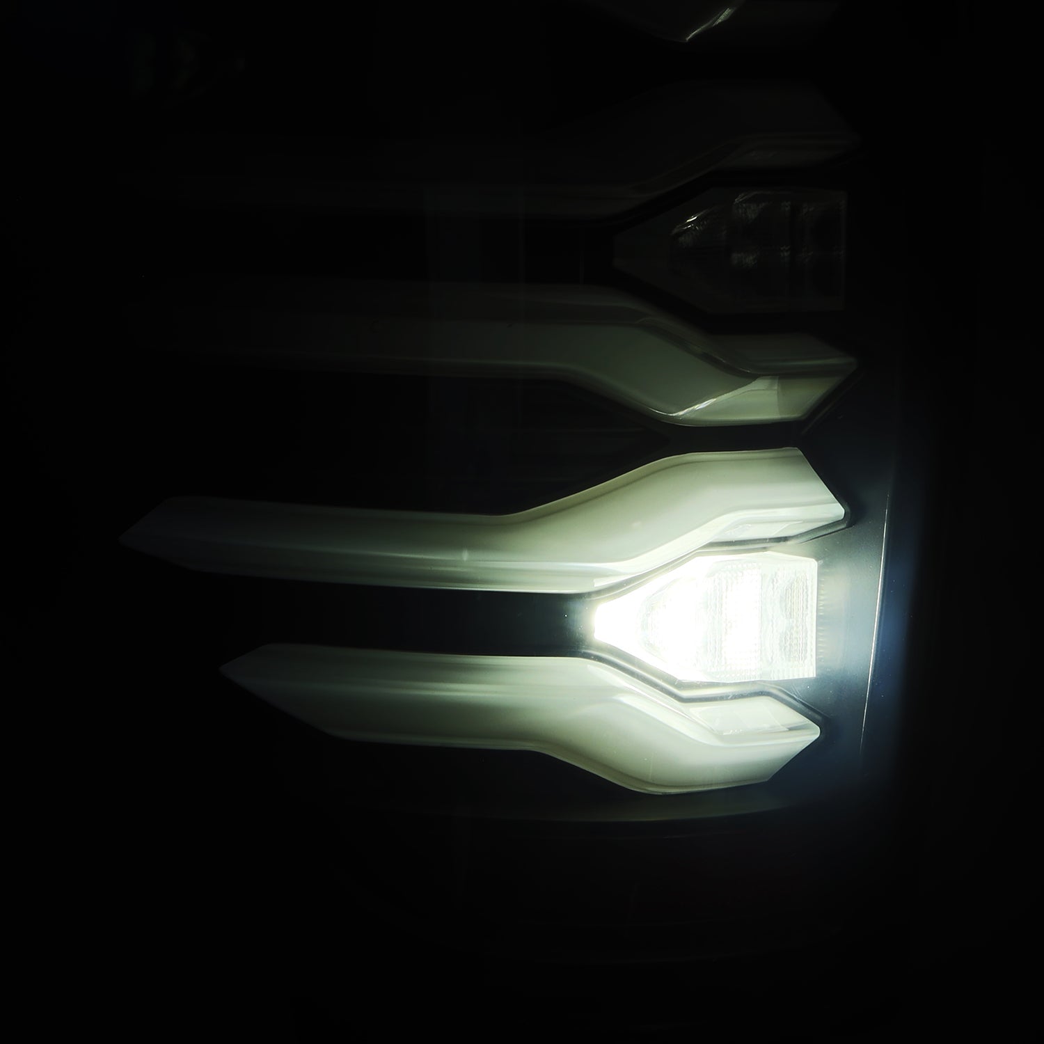 09-14 Ford F150 LUXX-Series LED Tail Lights Black