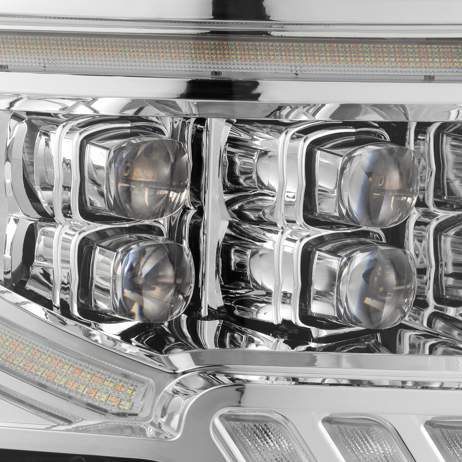 09-14 Ford F150 MKII NOVA-Series LED Projector Headlights Chrome