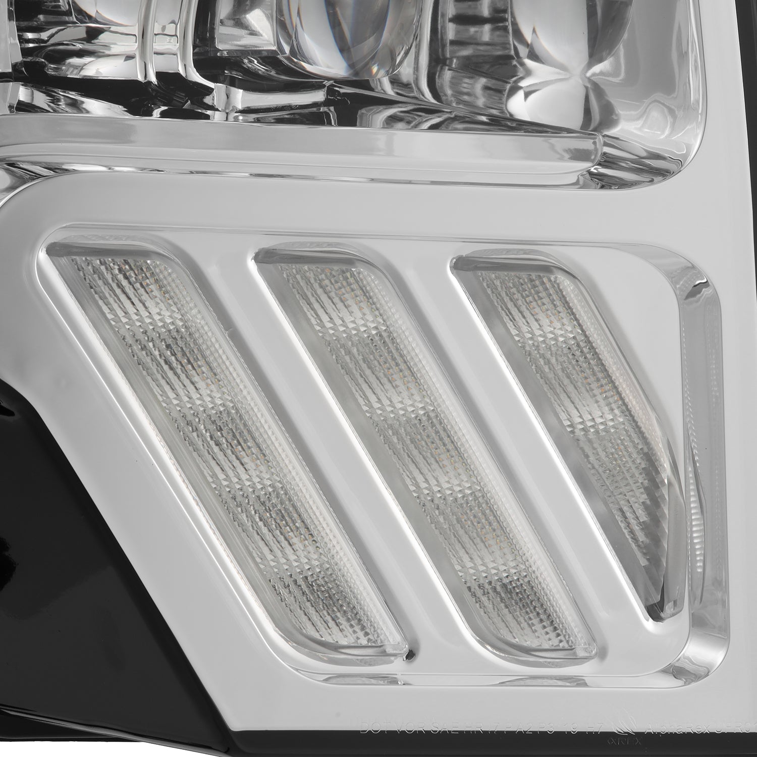09-14 Ford F150 MKII NOVA-Series LED Projector Headlights Chrome