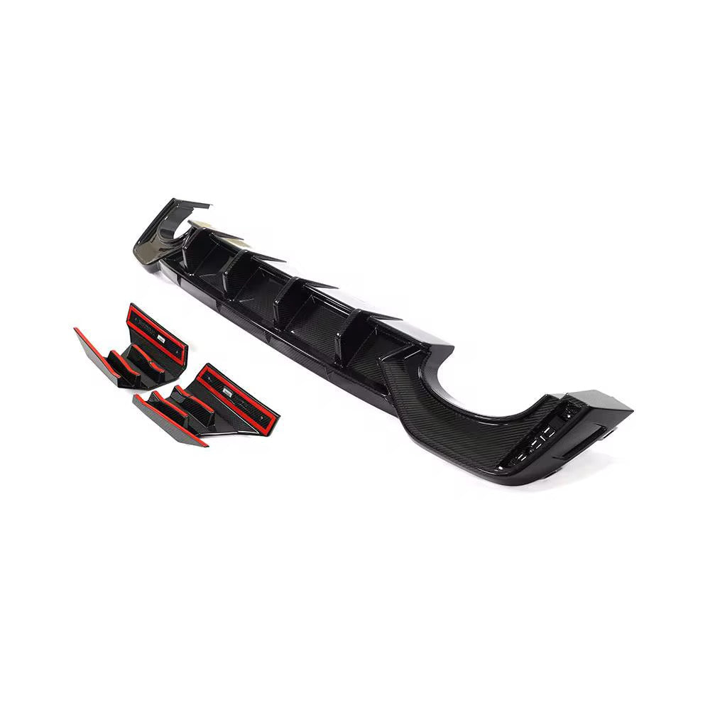 Audi RS6 (C8) Dry Carbon Fibre Rear Diffuser