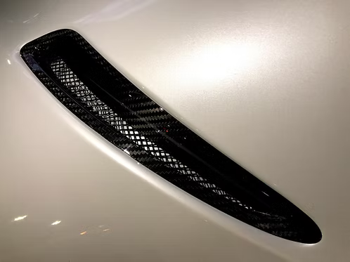 A90 Toyota Supra Carbon Fibre Bonnet Vent Trim
