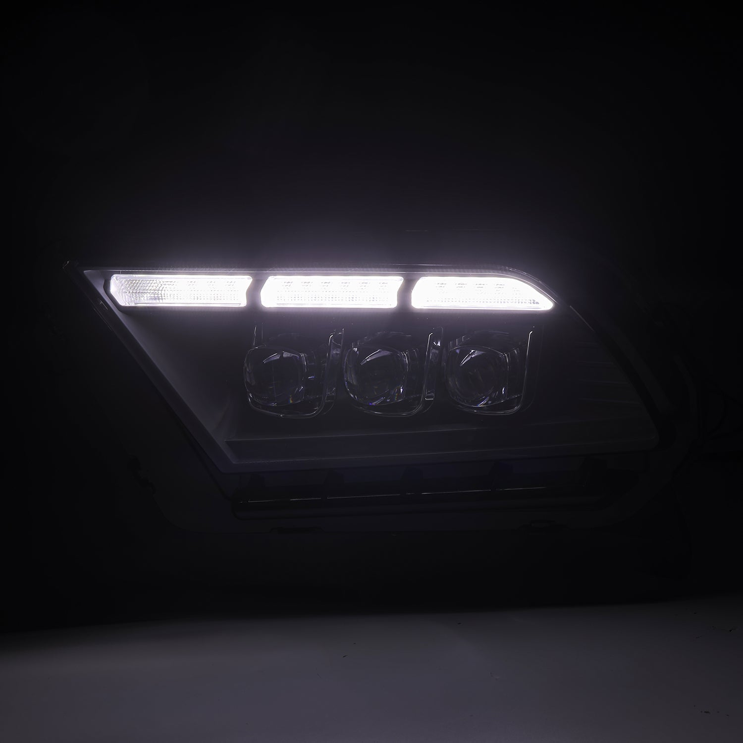 10-12 Ford Mustang MK II NOVA-Series LED Projector Headlights Alpha-Black