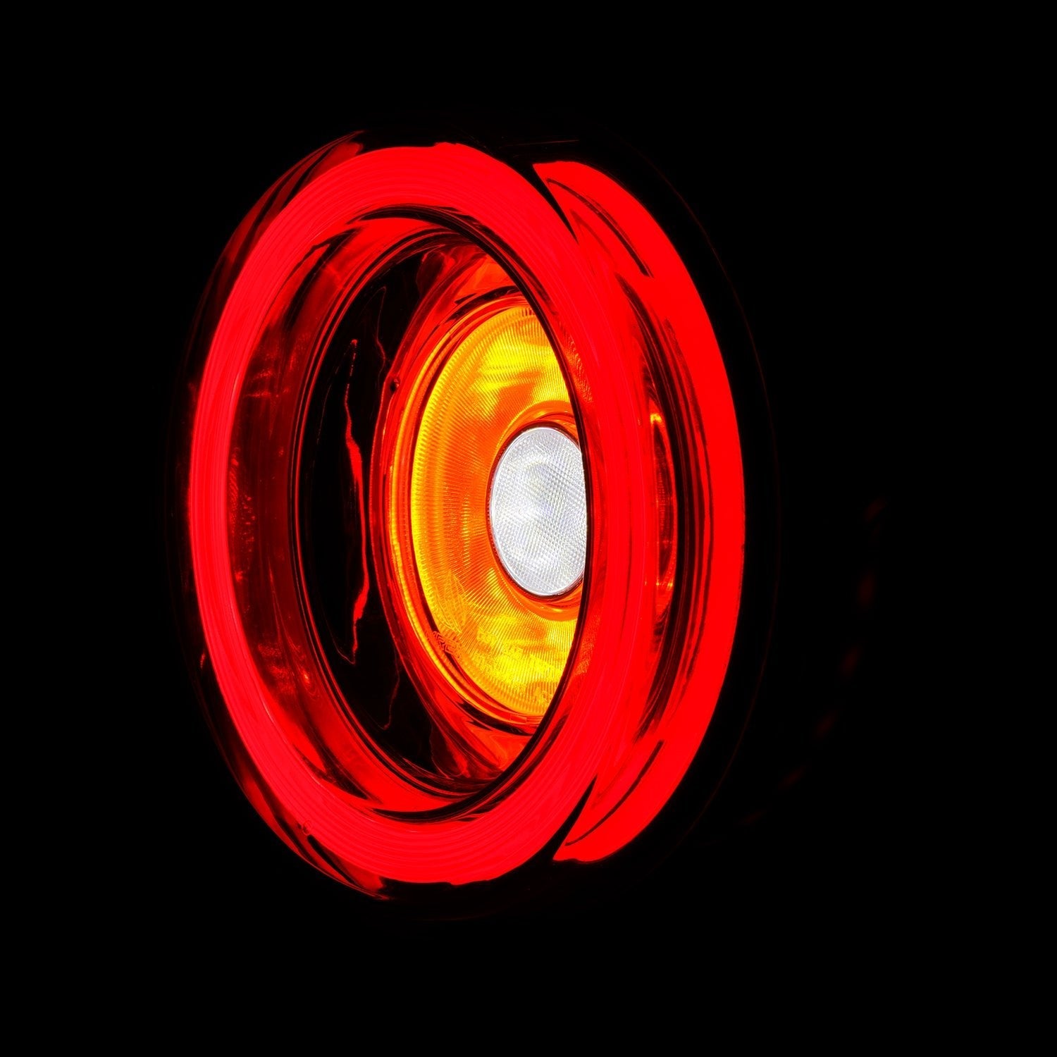 10-15 Ferrari 458 NOVA-Series Prismatic LED Tail Lights Red Clear