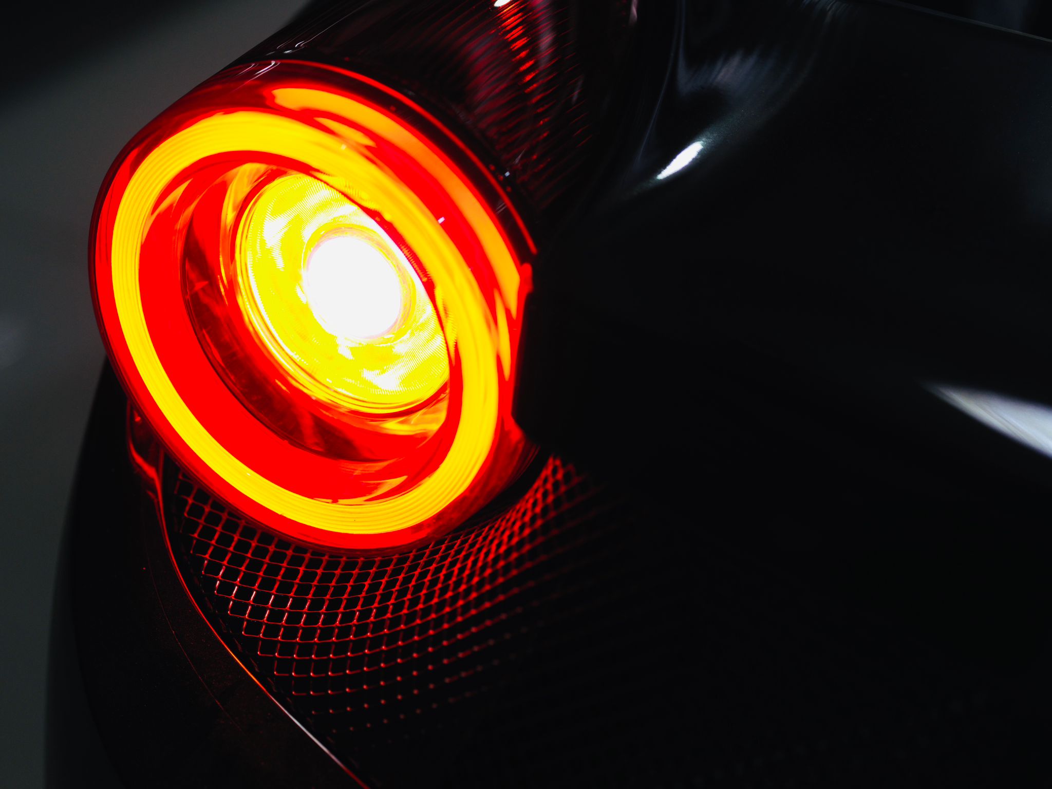 10-15 Ferrari 458 NOVA-Series Prismatic LED Tail Lights Red Clear