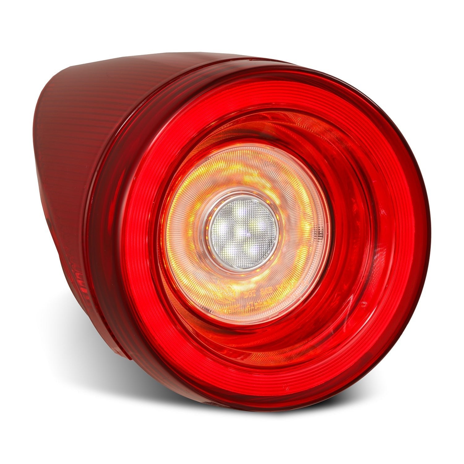 10-15 Ferrari 458 NOVA-Series Prismatic LED Tail Lights Red Clear