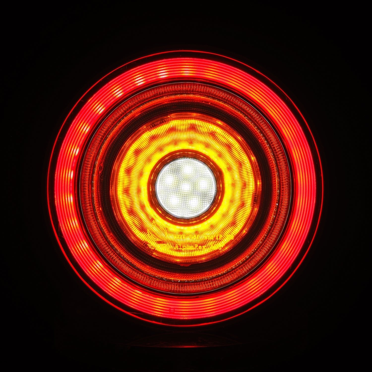10-15 Ferrari 458 NOVA-Series Prismatic LED Tail Lights Red Clear