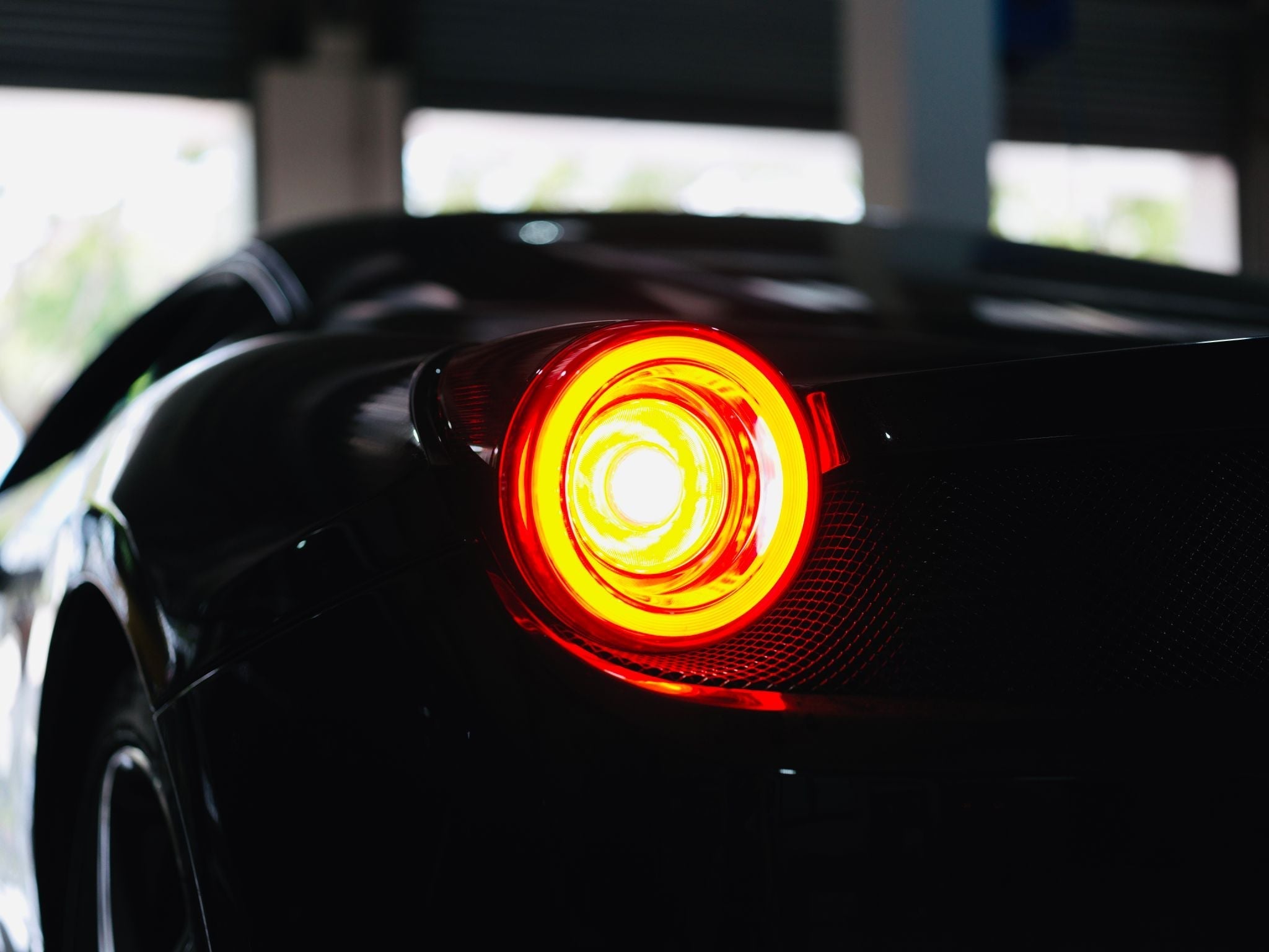 10-15 Ferrari 458 NOVA-Series Prismatic LED Tail Lights Smoke