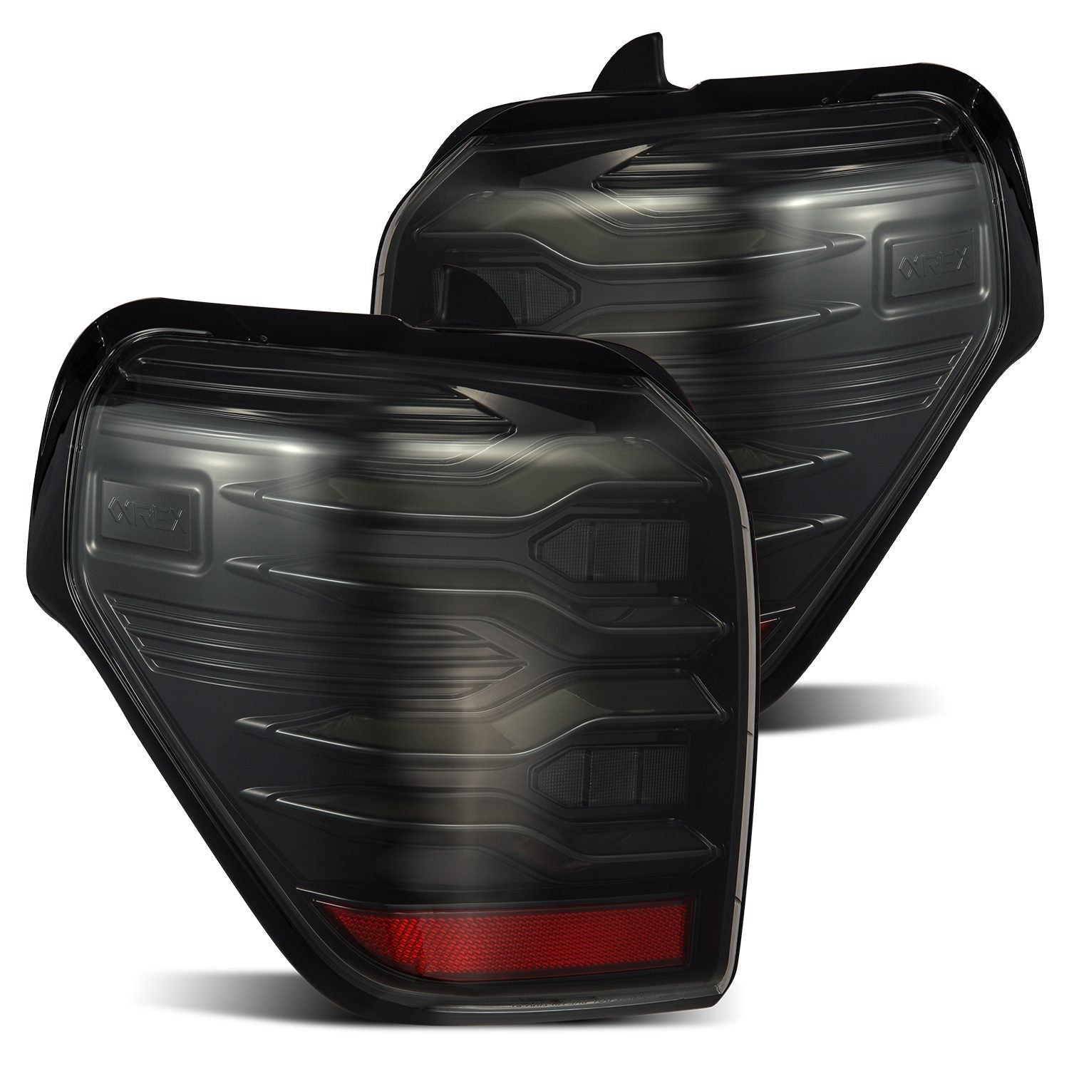 10-24 Toyota 4Runner LUXX-Series LED Tail Lights Alpha-Black