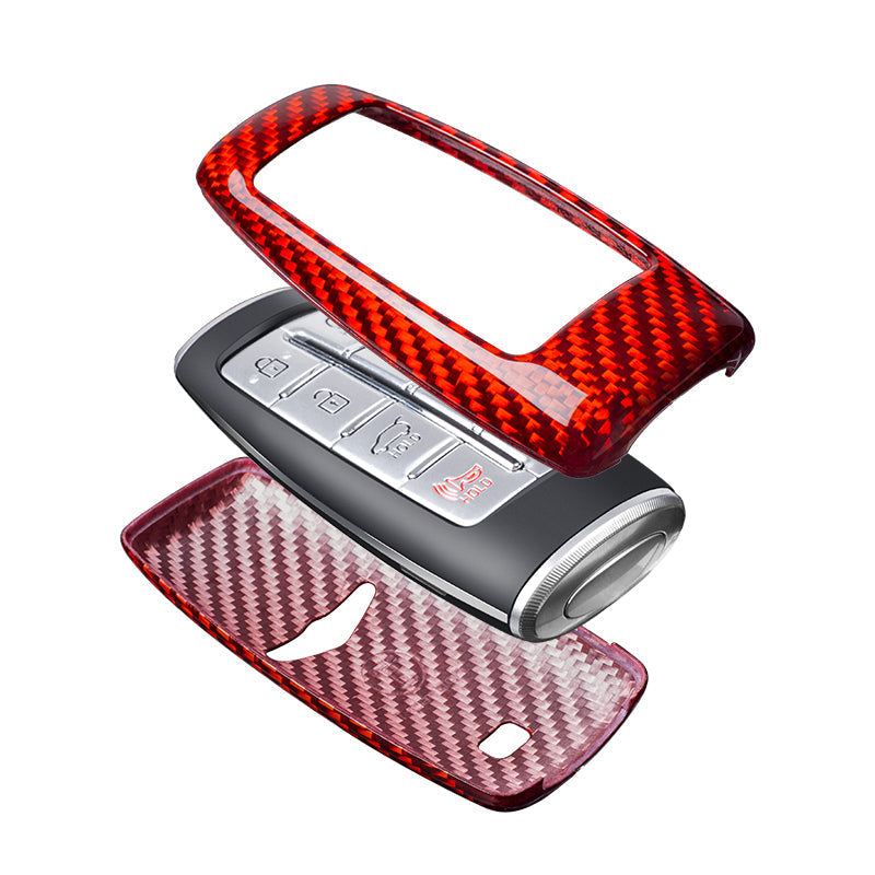 Genesis Carbon Fiber Key Cover – GV70 / GV80 / GV90