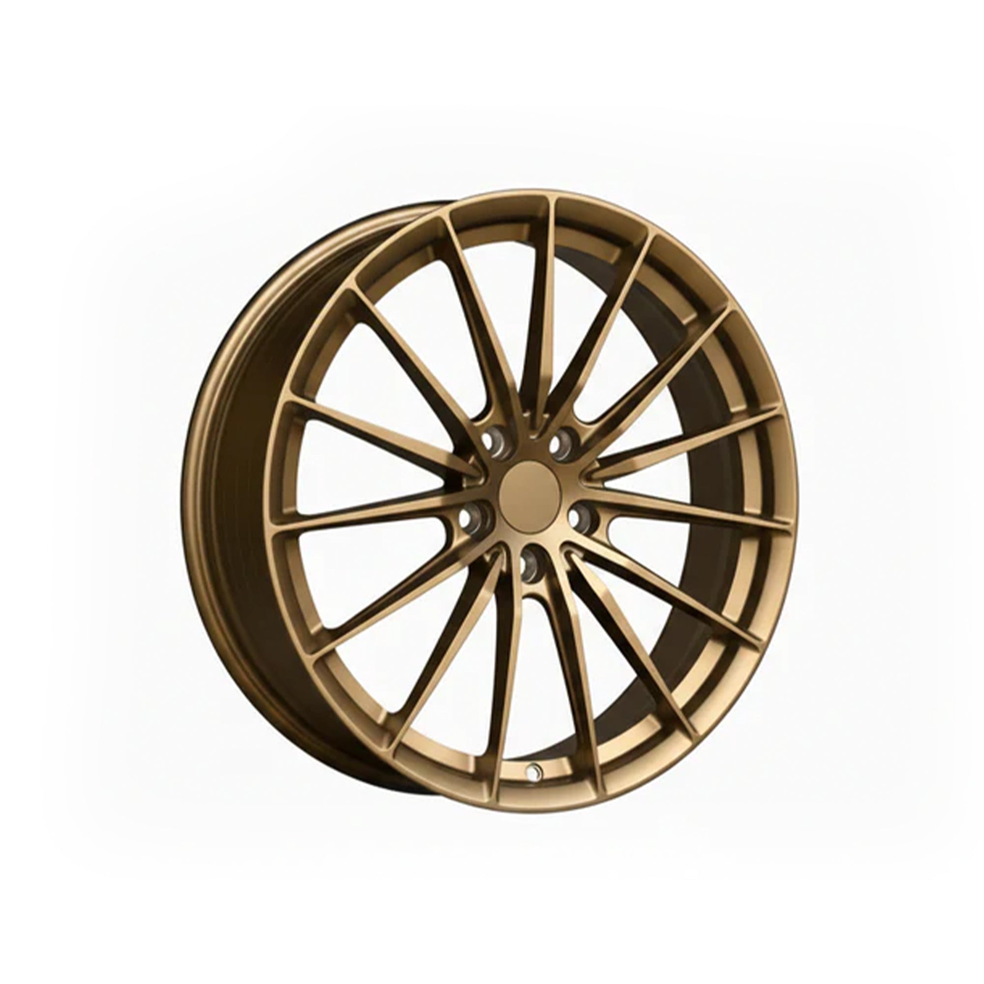 WWC 515 | 15-Spoke Flow-Form Wheel – Satin Bronze