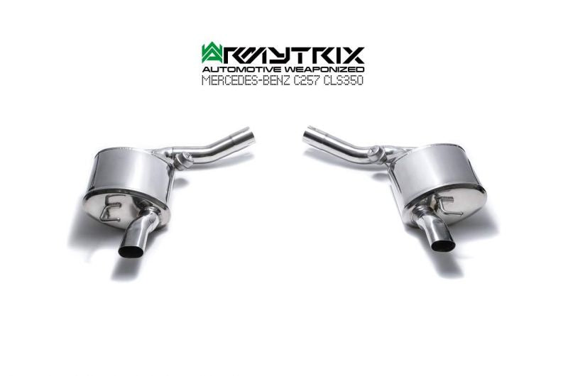 Armytrix Stainless Steel Valvetronic Cat Back Exhaust System Mercedes E350 W213 18+/CLS350 C257 18+