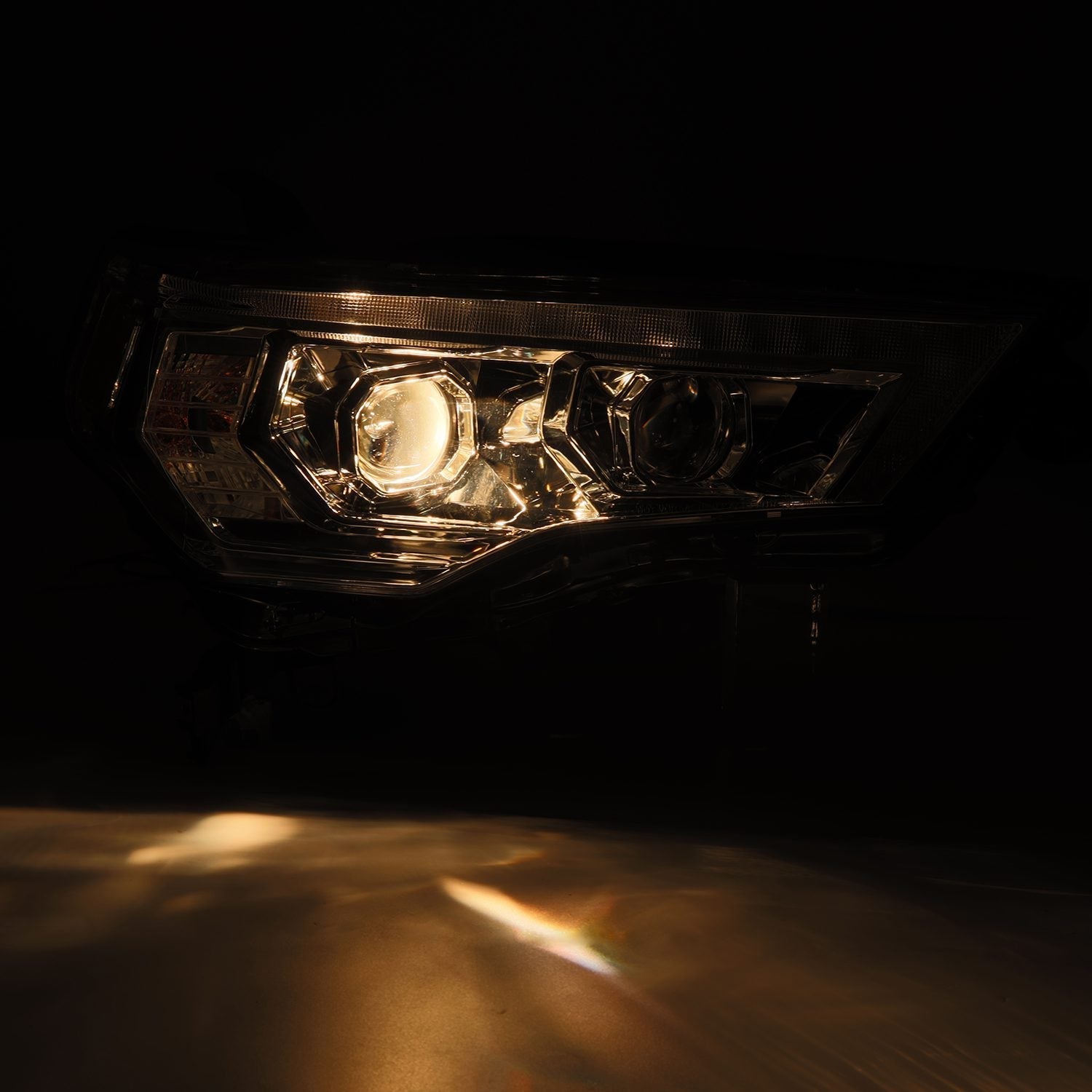 14-20 Toyota 4Runner MK II PRO-Series Halogen Projector Headlights Chrome