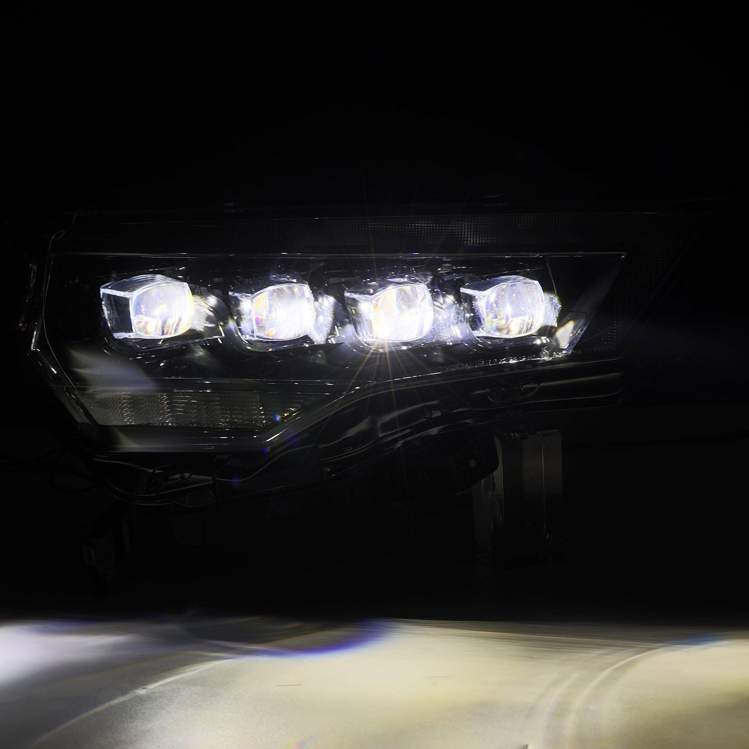 14-24 Toyota 4Runner MK II NOVA-Series LED Projector Headlights Alpha-Black