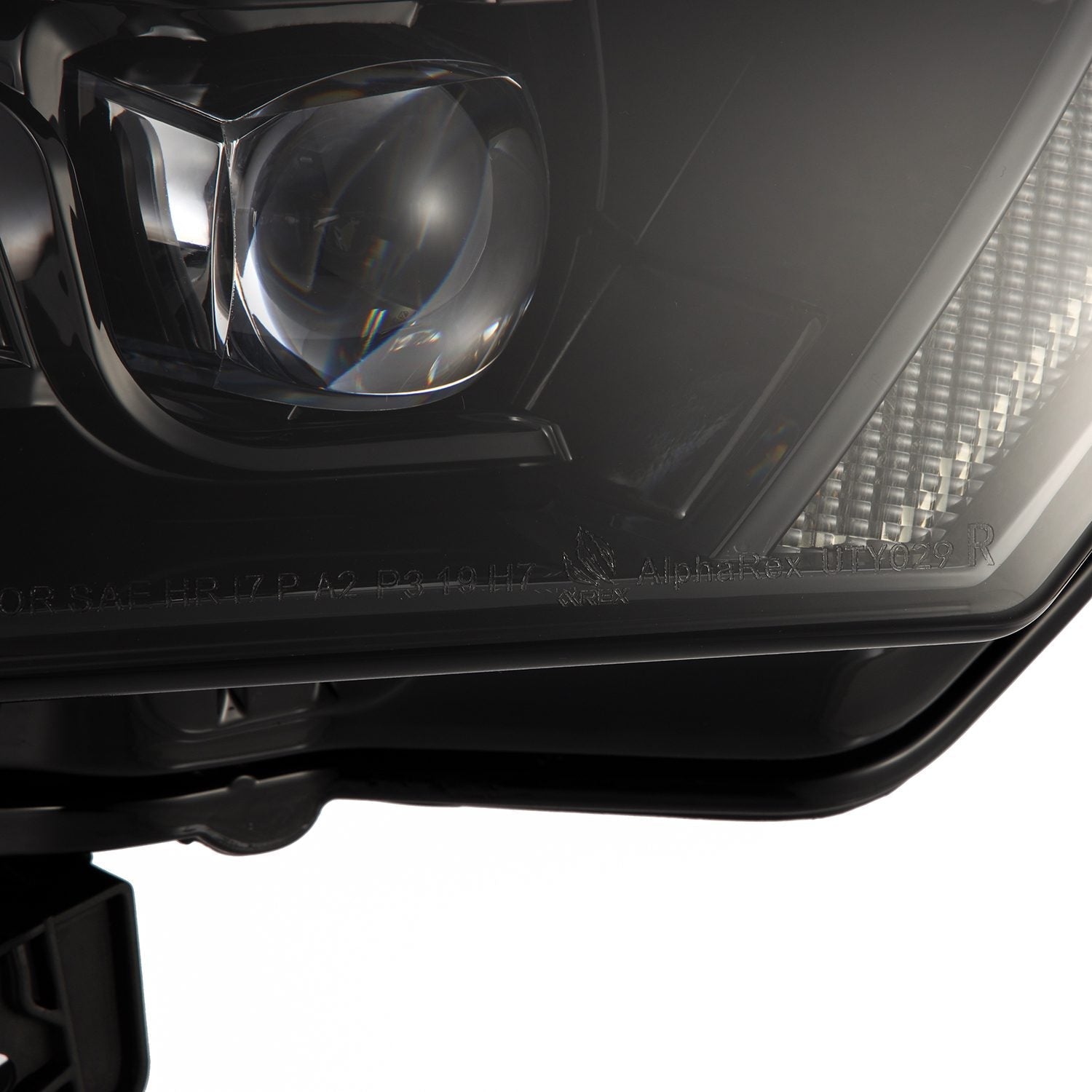 14-24 Toyota 4Runner MK II NOVA-Series LED Projector Headlights Alpha-Black