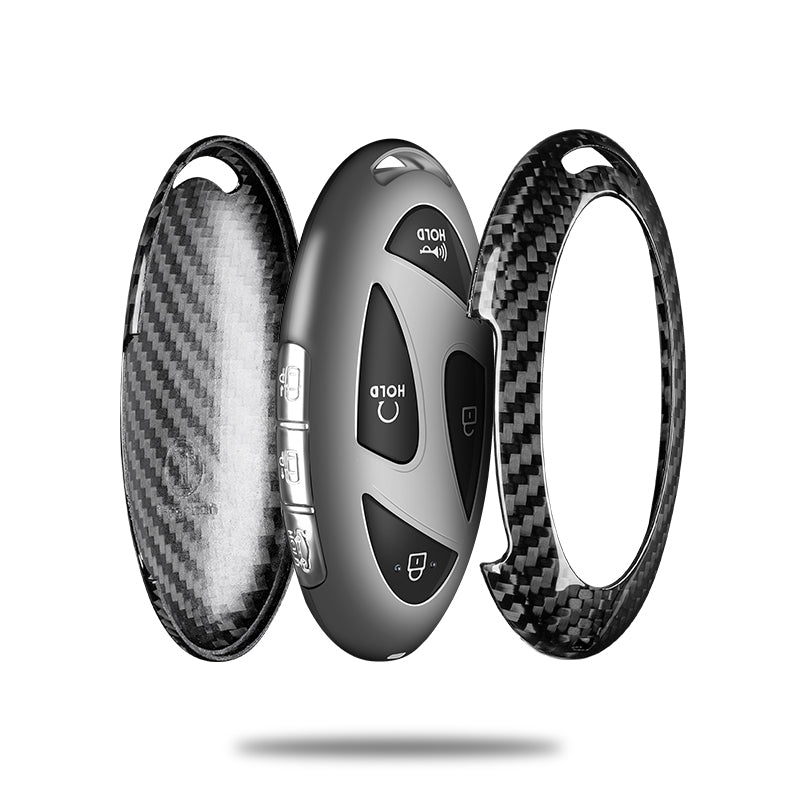 Hyundai Carbon Fiber Key Cover (Model C)