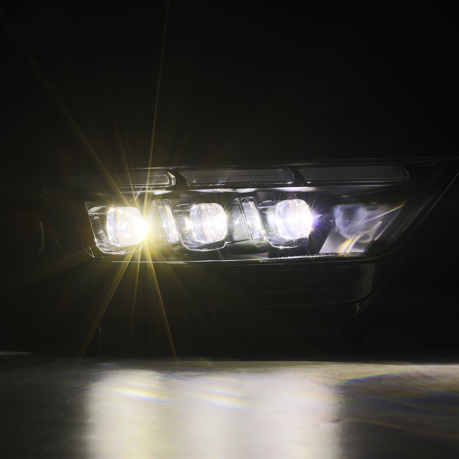 15-17 Ford Mustang/18-20 Mustang Shelby GT350/GT500 MK II NOVA-Series LED Projector Headlights Black