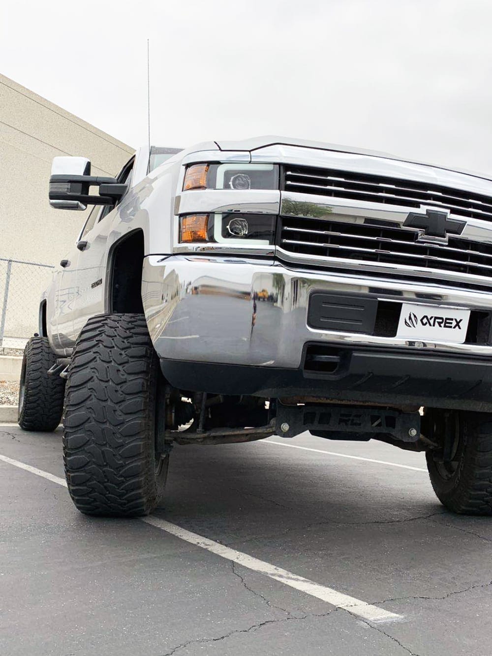15-19 Chevrolet Silverado 2500HD/3500HD LUXX-Series LED Projector Headlights Black