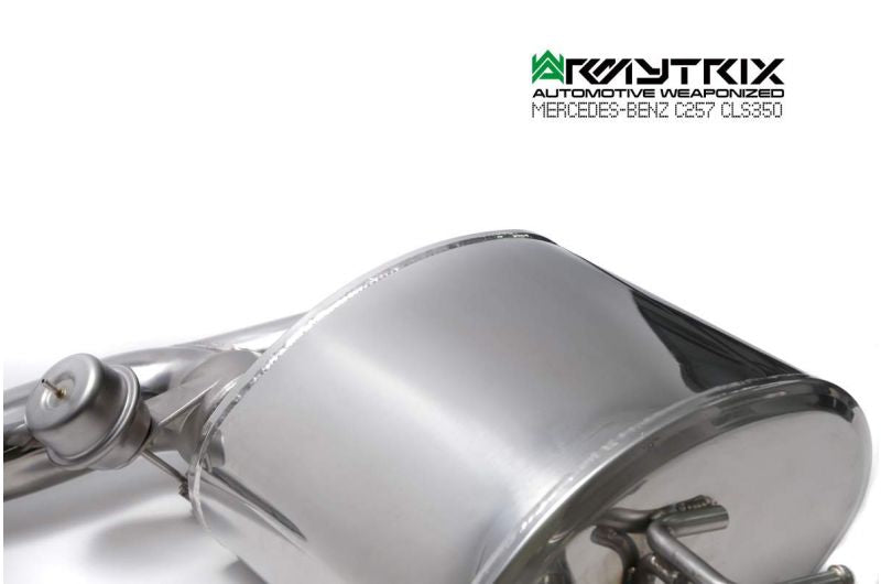 Armytrix Stainless Steel Valvetronic Cat Back Exhaust System Mercedes E350 W213 18+/CLS350 C257 18+