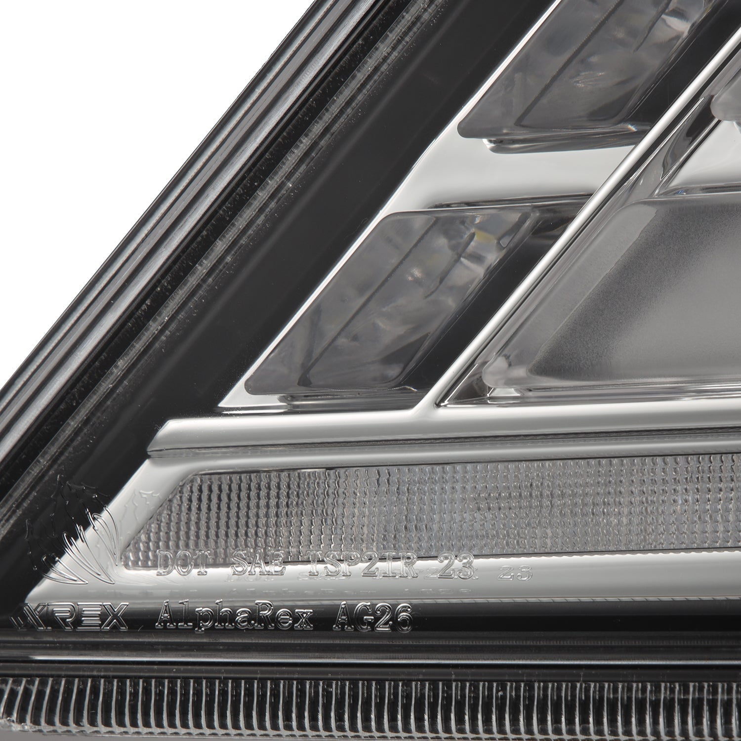 16-21 Honda Civic Hatchback NOVA-Series Prismatic LED Tail Lights Clear