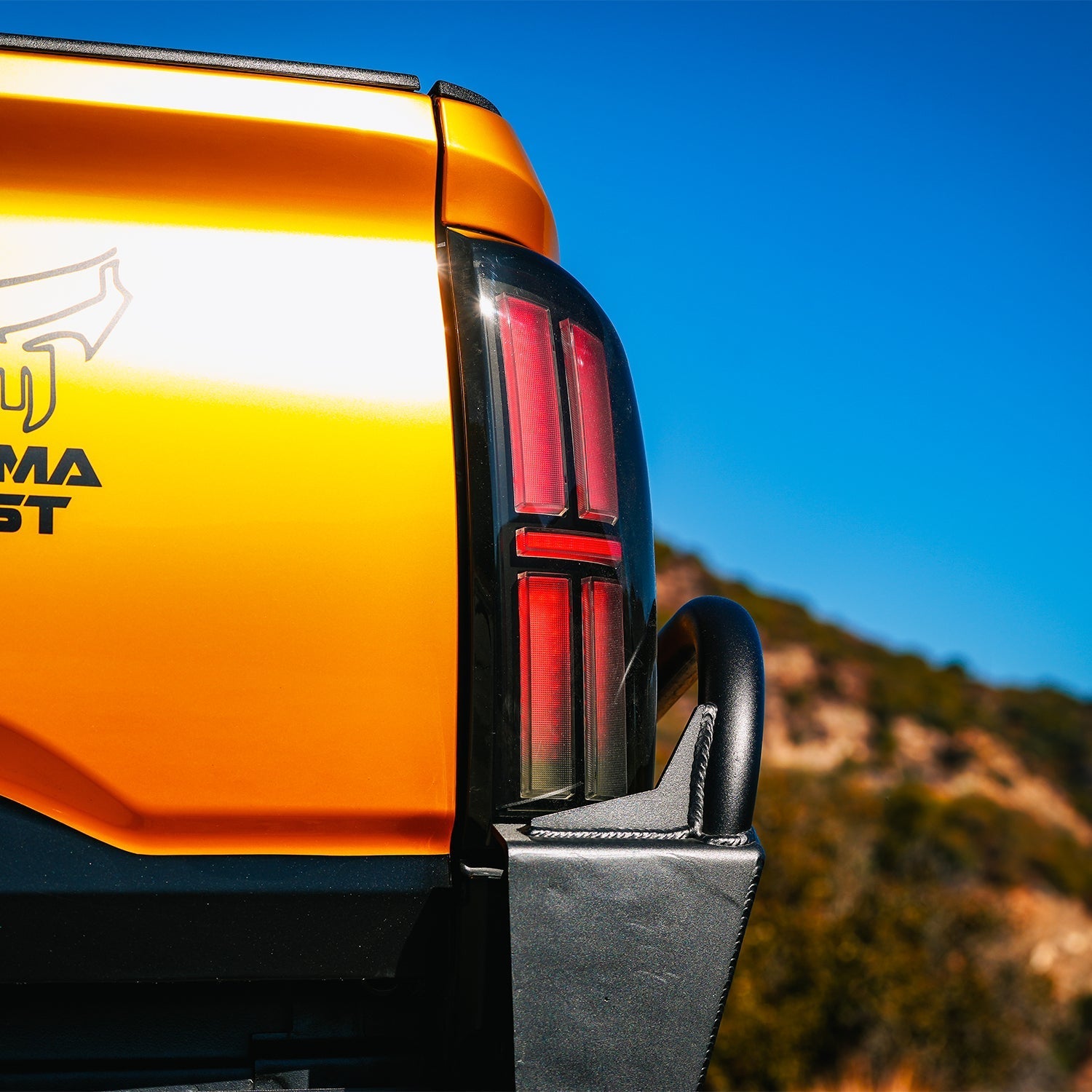 16-23 Toyota Tacoma NOVA-Series Prismatic LED Tail Lights Alpha-Black