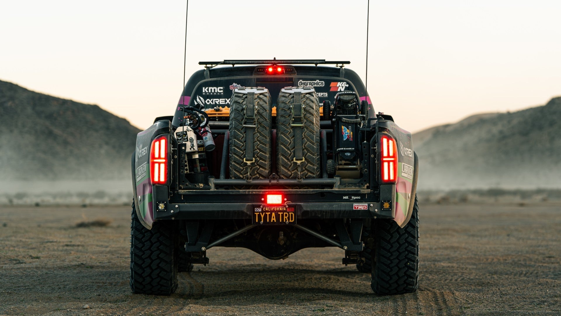 16-23 Toyota Tacoma NOVA-Series Prismatic LED Tail Lights Alpha-Black