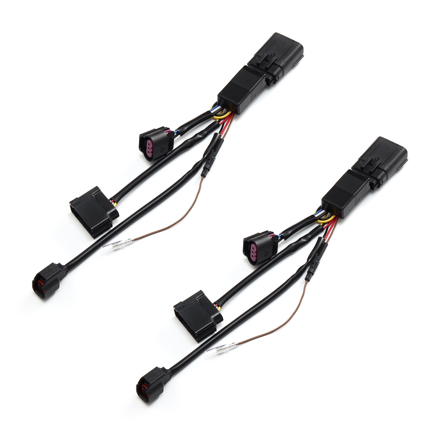 17-19 Ford Super Duty AlphaRex Headlights Converters for stock LED projector headlights