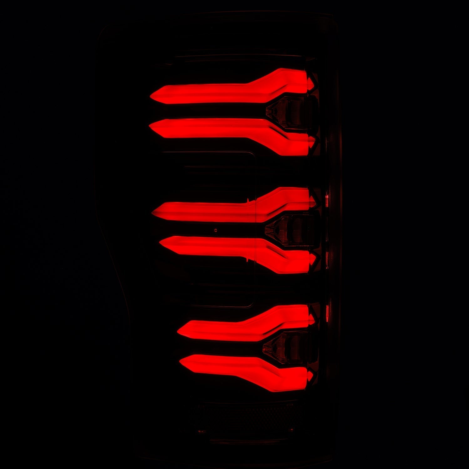 17-22 Ford Super Duty LUXX-Series LED Tail Lights Alpha-Black