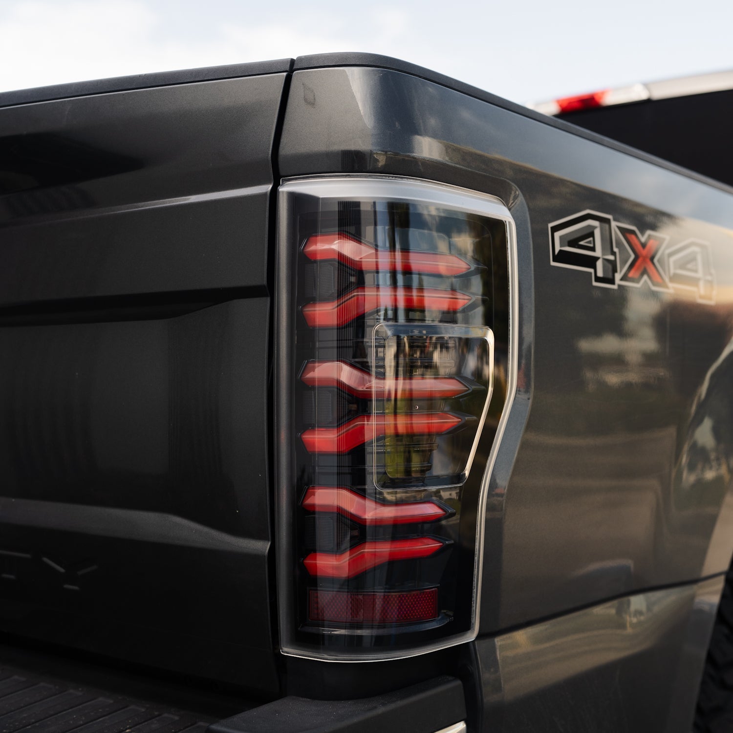 17-22 Ford Super Duty LUXX-Series LED Tail Lights Alpha-Black