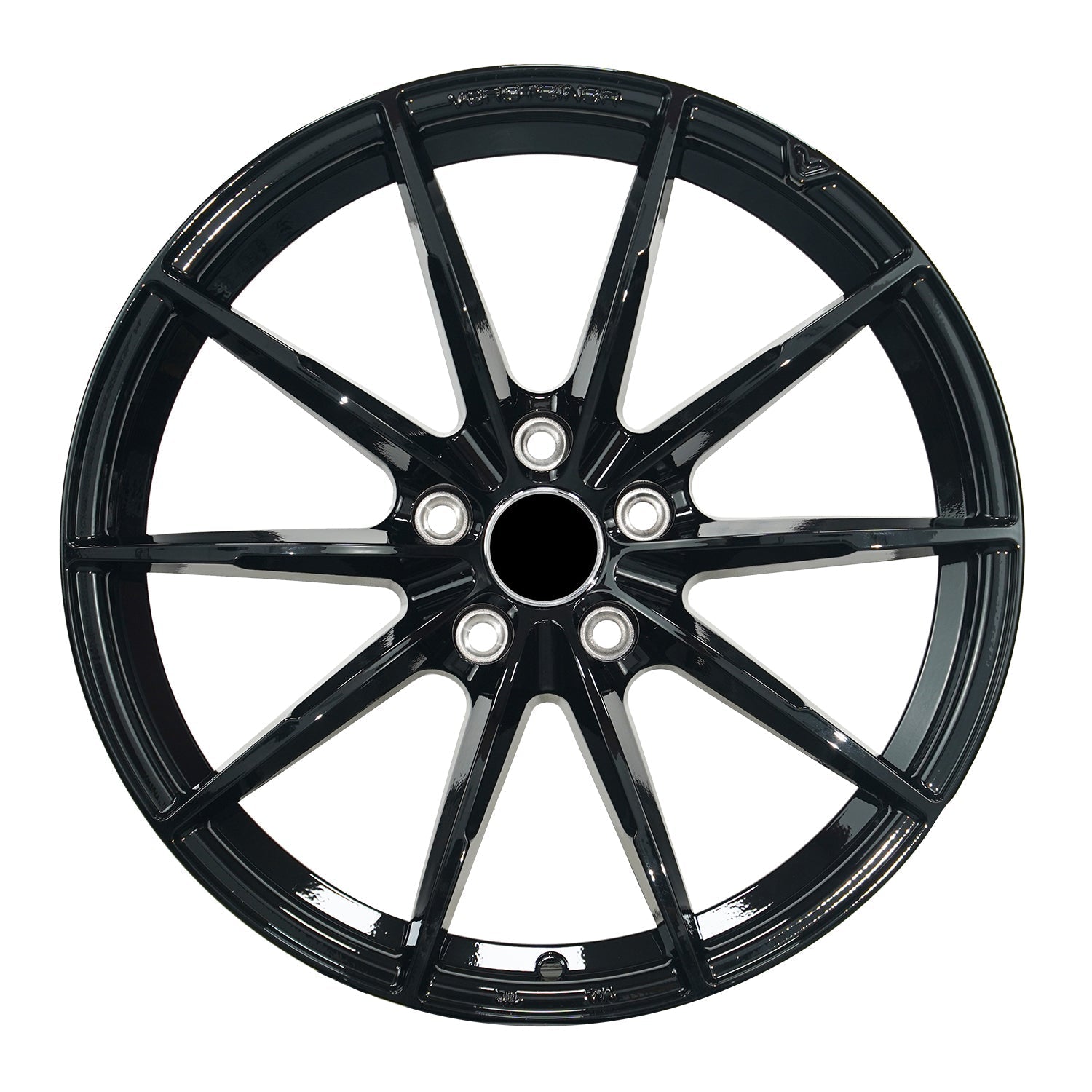 WWC 515 | 3-Spoke Performance Flow-Form Wheel – Black