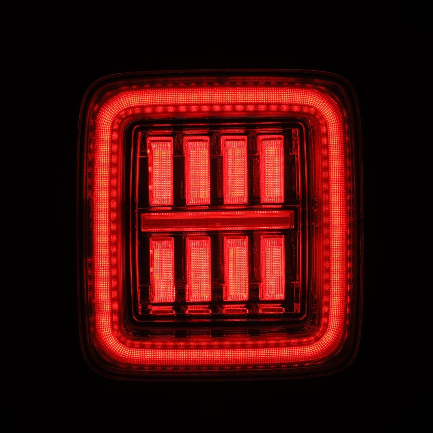 18-26 Jeep Wrangler JL NOVA-Series Prismatic LED Tail Lights Clear