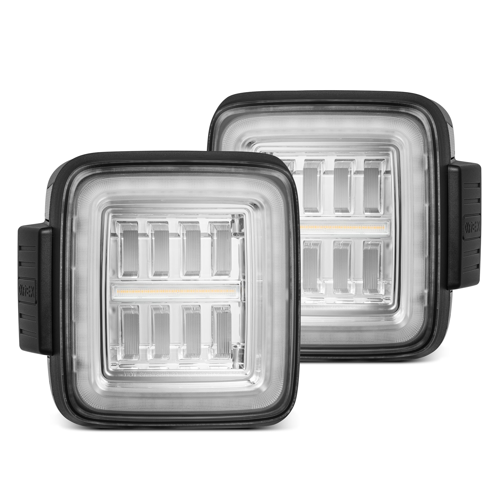 18-26 Jeep Wrangler JL NOVA-Series Prismatic LED Tail Lights Clear