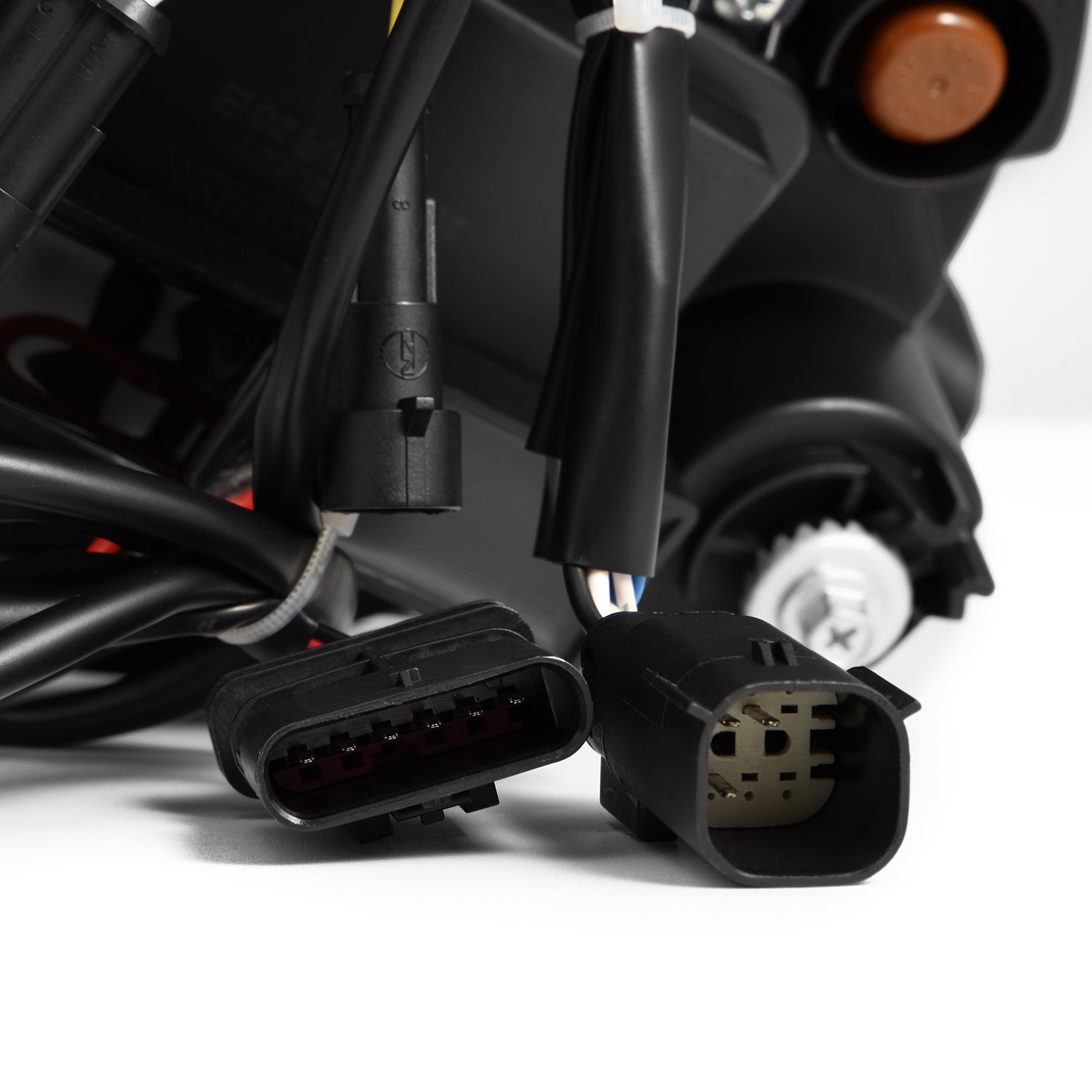 18-26 Jeep Wrangler JL/Gladiator JT NOVA-Series LED Projector Headlights Alpha-black