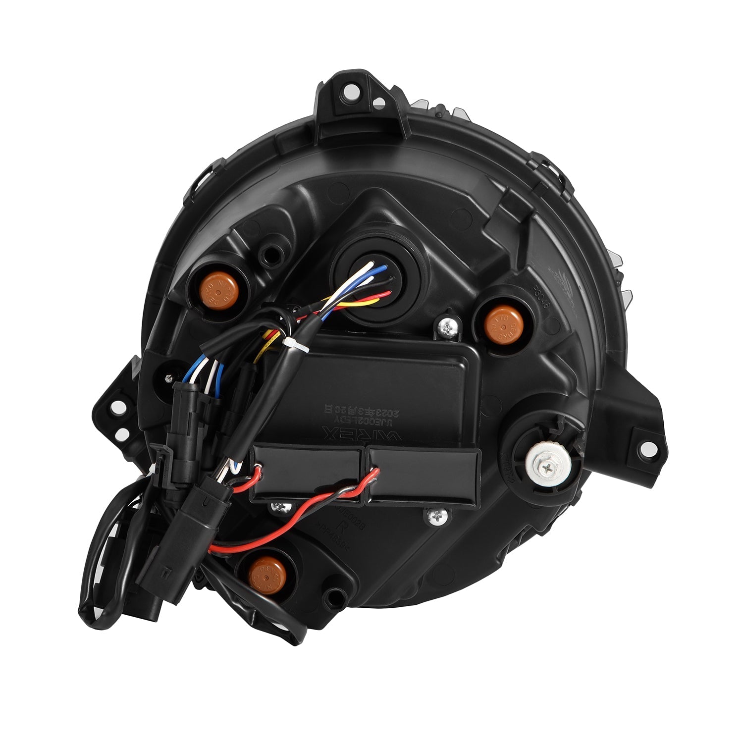 18-26 Jeep Wrangler JL/Gladiator JT NOVA-Series LED Projector Headlights Black