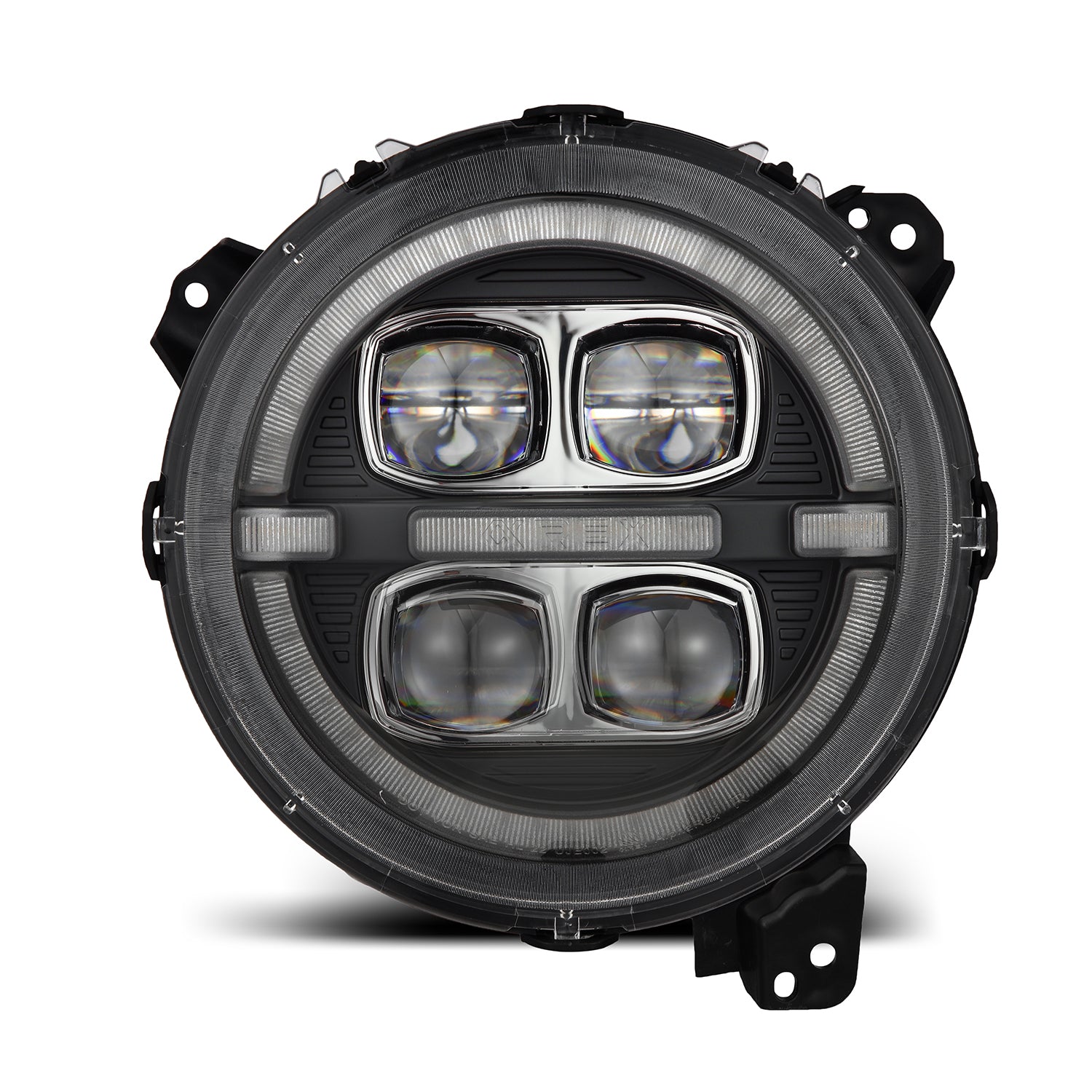 18-26 Jeep Wrangler JL/Gladiator JT NOVA-Series LED Projector Headlights Black