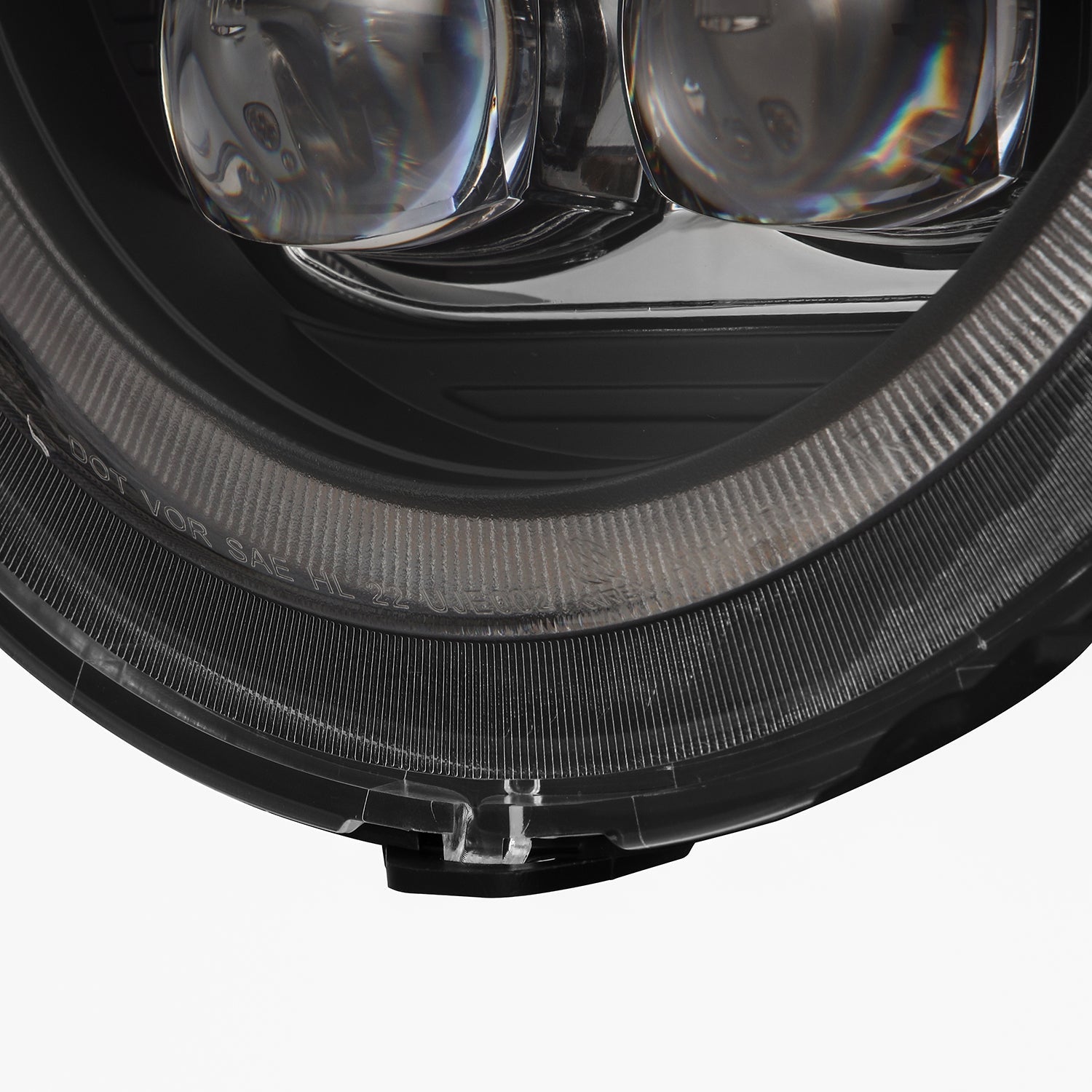 18-26 Jeep Wrangler JL/Gladiator JT NOVA-Series LED Projector Headlights Black