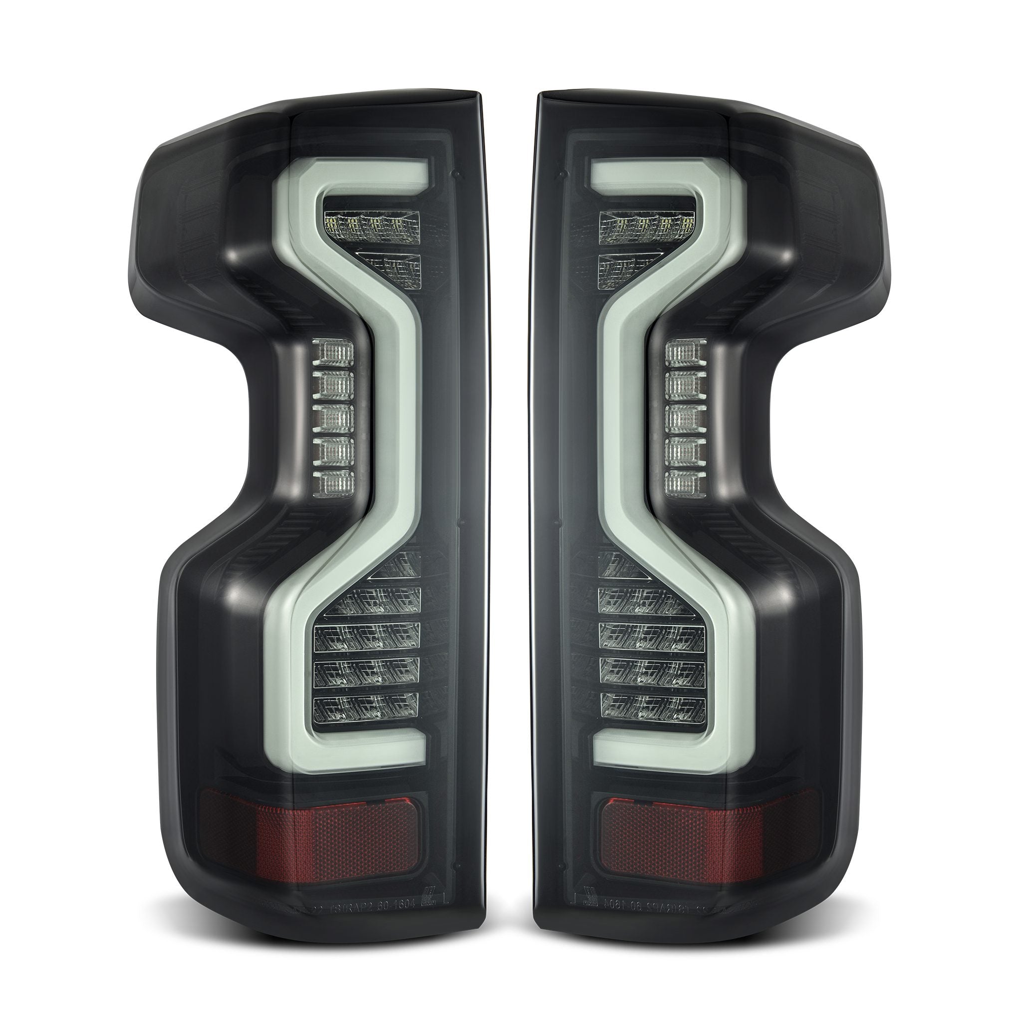 19-25 Chevrolet Silverado 1500 / 20-25 Silverado 2500HD/3500HD PRO-Series LED Tail Lights Jet Black